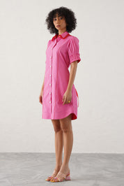 Luna Dress with Piping