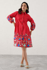 Pippa Embroidered Dress