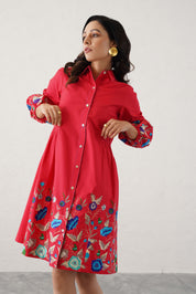 Pippa Embroidered Dress