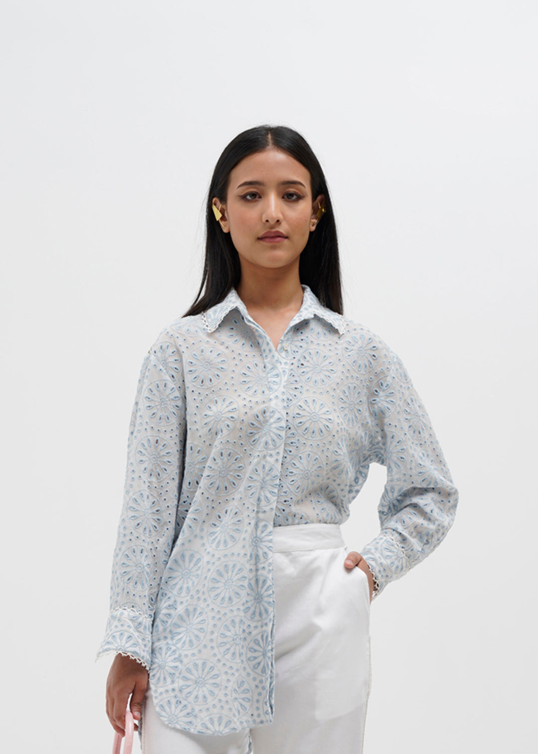 Mia Quirky Embroidery Shirt