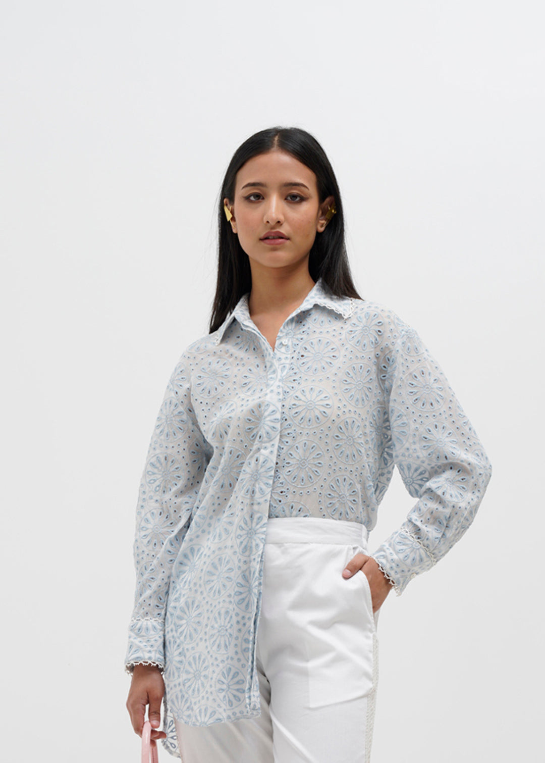 Mia Quirky Embroidery Shirt