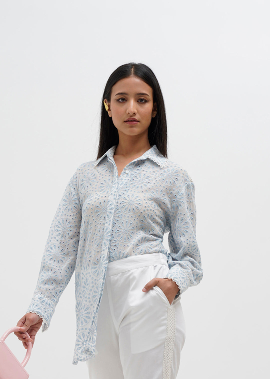 Mia Quirky Embroidery Shirt